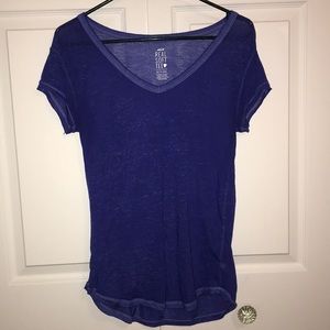 Aerie shirt, a purplish/blue color